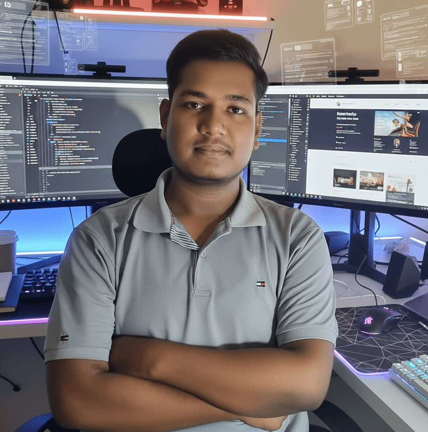 Gour Saha Joy - Full-Stack Web Developer - Portfolio Photo